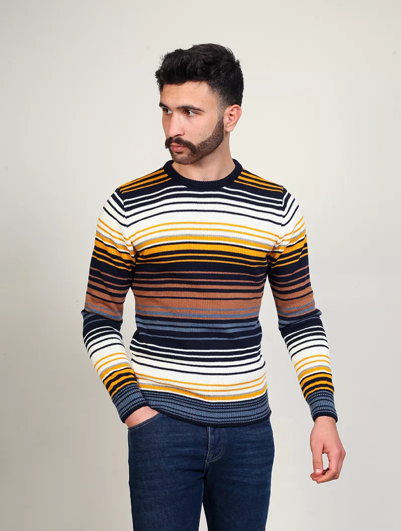 Pull Homme Rayé